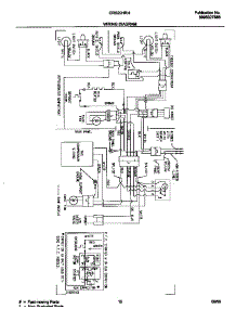 08 - Wiring Diagram parts for Frigidaire Refrigerator GRS20HRHW1 from AppliancePartsPros.com