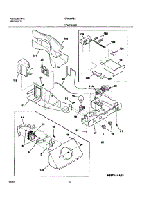 11 - Controls parts for Gibson Refrigerator GRS23F5AW6 from AppliancePartsPros.com