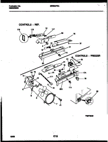 06 - Controls-Refrigerator And Controls- parts for Frigidaire Refrigerator GRS22PRAD0 from AppliancePartsPros.com