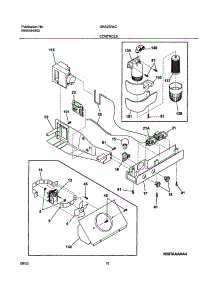 11 - Controls parts for Gibson Refrigerator GRS23R4CW2 from AppliancePartsPros.com