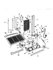 08 - System parts for Frigidaire Refrigerator GRS24WNCD1 from AppliancePartsPros.com
