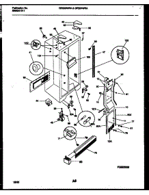 05 - Cabinet Parts parts for Frigidaire Refrigerator GRS24WRAW0 from AppliancePartsPros.com