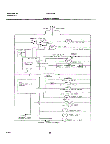 20 - Wiring Schematic parts for Frigidaire Refrigerator GRS26F5AW6 from AppliancePartsPros.com