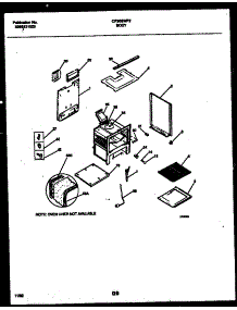 04 - Body Parts parts for Frigidaire Range CP305WP2W1 from AppliancePartsPros.com