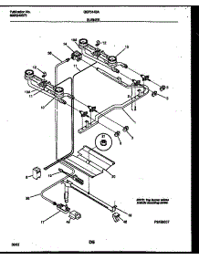 03 - Burner Parts parts for Frigidaire Range GGF314BAWA from AppliancePartsPros.com