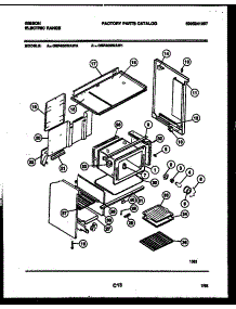 06 - Body Parts parts for Frigidaire Range GEF400WAW1 from AppliancePartsPros.com