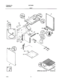 07 - Body parts for Gibson Range GGF334BHDD from AppliancePartsPros.com