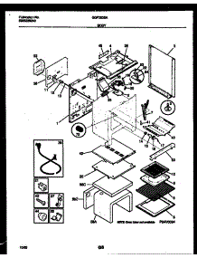 04 - Body Parts parts for Frigidaire Range GGF353SADA from AppliancePartsPros.com