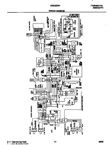 12 - Wiring Diagram parts for Frigidaire Refrigerator GRS20ZRHD0 from AppliancePartsPros.com