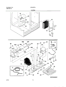 13 - System parts for Gibson Refrigerator GRS26F5AW0 from AppliancePartsPros.com
