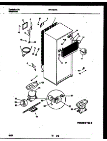 06 - System And Automatic Defrost Parts parts for Frigidaire Refrigerator GRT15DRAW1 from AppliancePartsPros.com