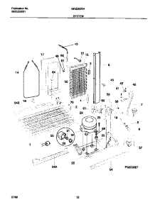 07 - System parts for Frigidaire Refrigerator GRS26ZRHD1 from AppliancePartsPros.com