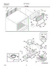 09 - System parts for Gibson Refrigerator GRT15B3BW2 from AppliancePartsPros.com