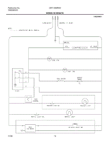 10 - Wiring Schematic parts for Gibson Refrigerator GRT15B3BW2 from AppliancePartsPros.com