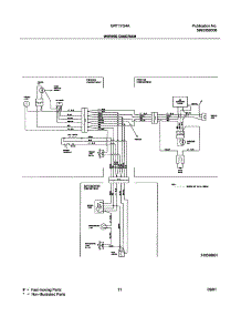 11 - Wiring Diagram parts for Gibson Refrigerator GRT17G4AQ0 from AppliancePartsPros.com