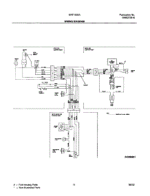 11 - Wiring Diagram parts for Gibson Refrigerator GRT18S6AQ6 from AppliancePartsPros.com