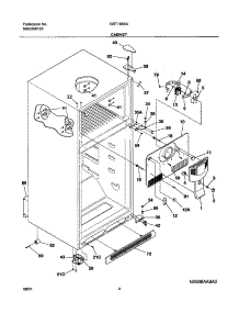 05 - Cabinet parts for Gibson Refrigerator GRT18S5AQ2 from AppliancePartsPros.com