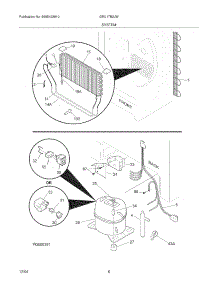 07 - System parts for Gibson Refrigerator GRU17B2JW8 from AppliancePartsPros.com