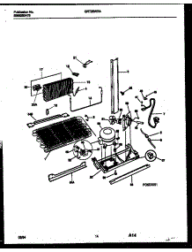 08 - System And Automatic Defrost Parts parts for Frigidaire Refrigerator GRT26WRAW0 from AppliancePartsPros.com