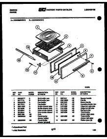 04 - Broiler Drawer Parts parts for Frigidaire Range CGD2M5WSTB from AppliancePartsPros.com