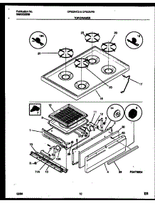 06 - Cooktop And Broiler Drawer Parts parts for Frigidaire Range CP303VP2D4 from AppliancePartsPros.com