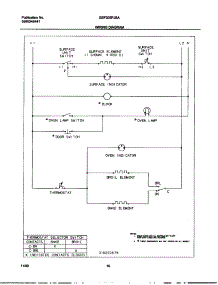 10 - Wiring Diagram parts for Gibson Range GEF305PJSA from AppliancePartsPros.com