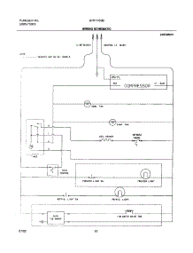 10 - Wiring Schematic parts for Gibson Refrigerator GRT17B3BW0 from AppliancePartsPros.com