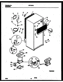 07 - System And Automatic Defrost Parts parts for Frigidaire Refrigerator GRT19PRAD1 from AppliancePartsPros.com