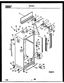 03 - Cabinet Parts parts for Frigidaire Refrigerator GRT19PRAW1 from AppliancePartsPros.com