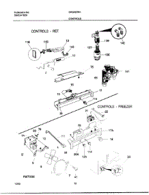 10 - Controls parts for Frigidaire Refrigerator GRS26ZRHD6 from AppliancePartsPros.com