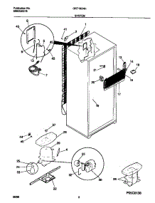 05 - System parts for Frigidaire Refrigerator GRT16CNHD1 from AppliancePartsPros.com