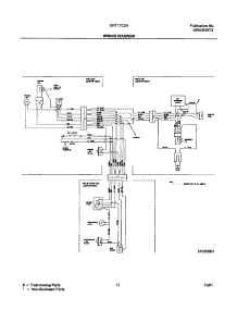 11 - Wiring Diagram parts for Gibson Refrigerator GRT17C2AQ0 from AppliancePartsPros.com