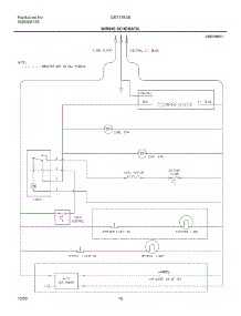 10 - Wiring Schematic parts for Gibson Refrigerator GRT17B3BQ2 from AppliancePartsPros.com