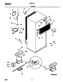 05 - System parts for Frigidaire Refrigerator GRT21TRCW0 from AppliancePartsPros.com