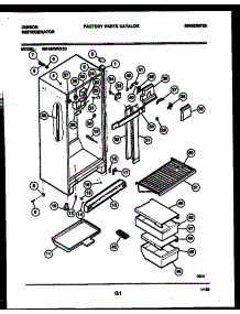 03 - Cabinet Parts parts for Frigidaire Refrigerator RM18F5WX1C from AppliancePartsPros.com