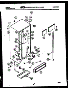 04 - Cabinet Parts parts for Frigidaire Refrigerator RS19F6WS1A from AppliancePartsPros.com