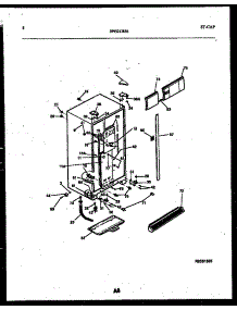 04 - Cabinet Parts parts for Frigidaire Refrigerator RS19F3DX1C from AppliancePartsPros.com