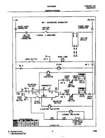 07 - Wiring Diagram parts for Frigidaire Range GGF350SBWB from AppliancePartsPros.com