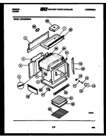 06 - Body Parts parts for Frigidaire Range KEC3M6NSAA from AppliancePartsPros.com