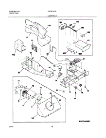 11 - Controls parts for Gibson Refrigerator GRS23F5AW4 from AppliancePartsPros.com
