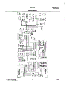 23 - Wiring Diagram parts for Gibson Refrigerator GRS23F5AW4 from AppliancePartsPros.com