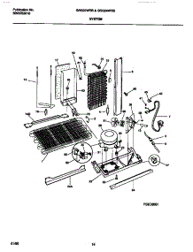 07 - System parts for Frigidaire Refrigerator GRS24WRBD1 from AppliancePartsPros.com