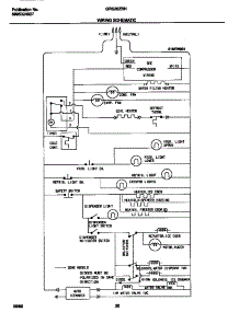 11 - Wiring Diagram parts for Frigidaire Refrigerator GRS26ZRHD0 from AppliancePartsPros.com