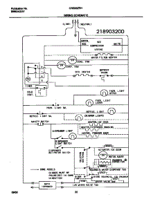 11 - Wiring Schematic parts for Frigidaire Refrigerator GRS26ZRHW5 from AppliancePartsPros.com