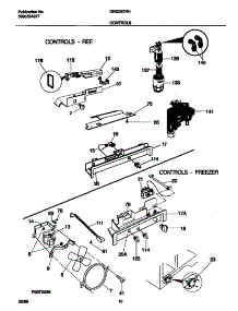 06 - Controls parts for Frigidaire Refrigerator GRS26ZRHW0 from AppliancePartsPros.com