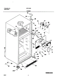 05 - Cabinet parts for Gibson Refrigerator GRT21S6CW0 from AppliancePartsPros.com