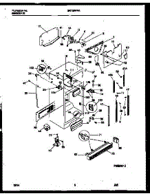 04 - Cabinet Parts parts for Frigidaire Refrigerator GRT26WRAW1 from AppliancePartsPros.com