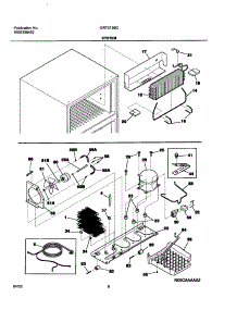 09 - System parts for Gibson Refrigerator GRT21S6CW0 from AppliancePartsPros.com