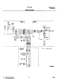 11 - Wiring Diagram parts for Gibson Refrigerator GRT21S6CW0 from AppliancePartsPros.com