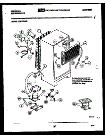 05 - System And Automatic Defrost Parts parts for Frigidaire Refrigerator GTN175CH2 from AppliancePartsPros.com